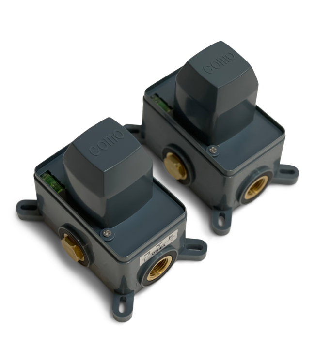 Como doucheset inbouw, geborsteld nikkel met 30cm douchekop & haddoucheset &binnendeel& bovendeel kraan -compleet