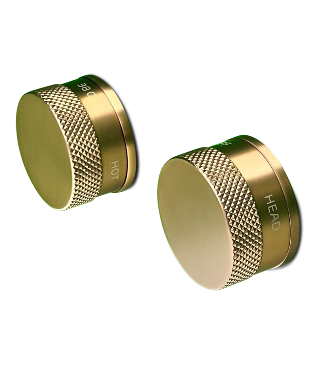 Como badkraan goud, inbouw met handdouche & binnendeel & bovendeel kraan - compleet