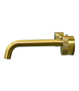 Como Mood 60 inbouwkraan goud 3 gats 23 cm uitloop