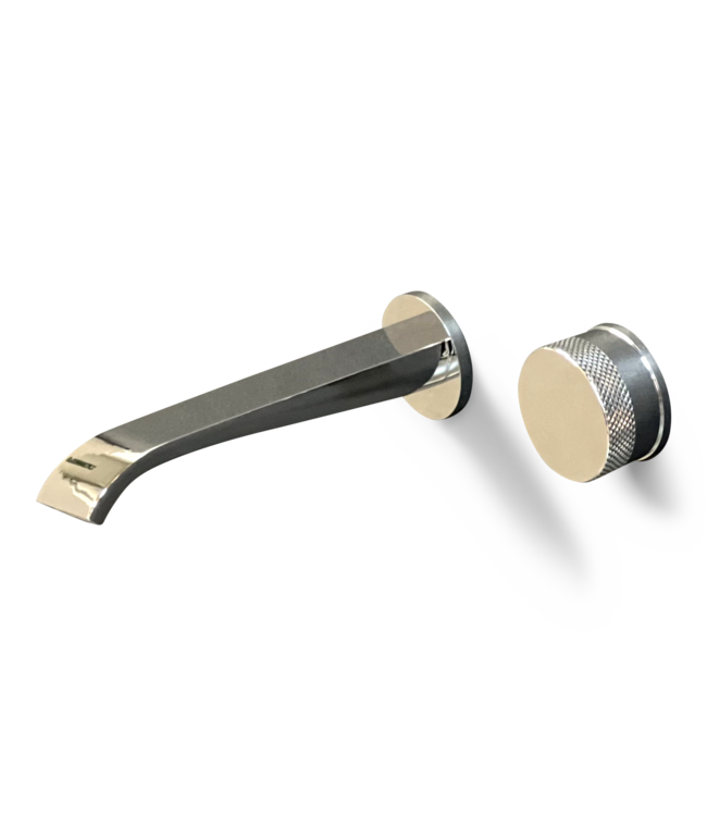 Como Mood 60 inbouw wastafelkraan S-Line chroom, waterbesparend.