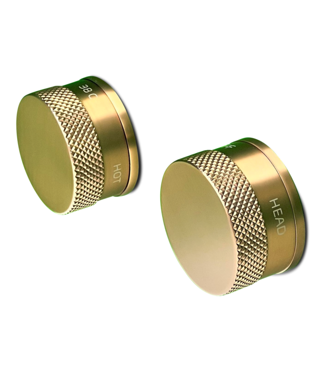 Como Regendouche Plafond messing goud & inbouw met 30cm douchekop