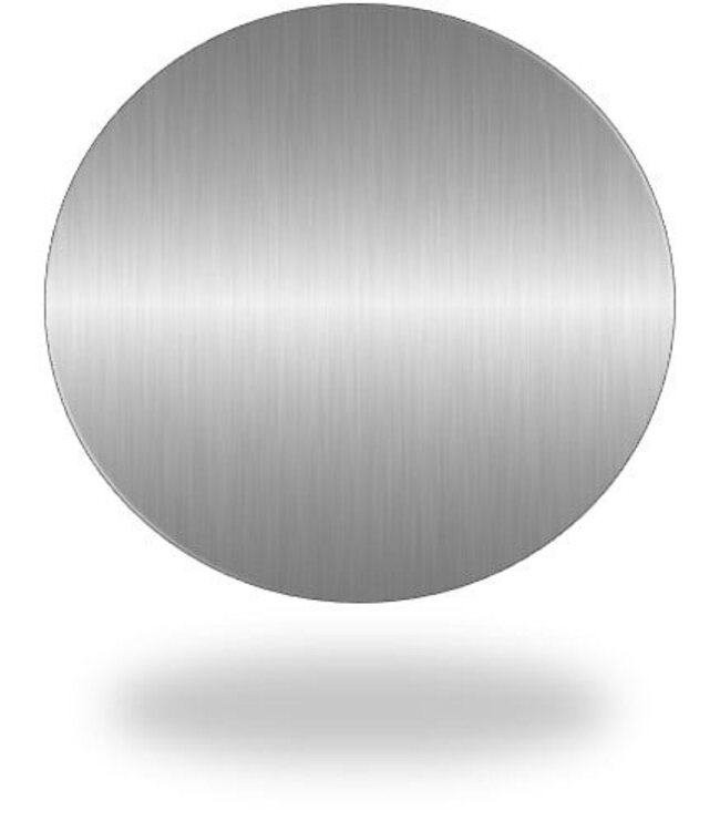 Como Regendouche Plafond inbouw, geborsteld nikkel met 30cm douchekop. Compleet set