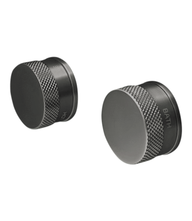 Como badkraan gunmetal, inbouw, met handdocuheset & binnendeel & bovendeel kraan