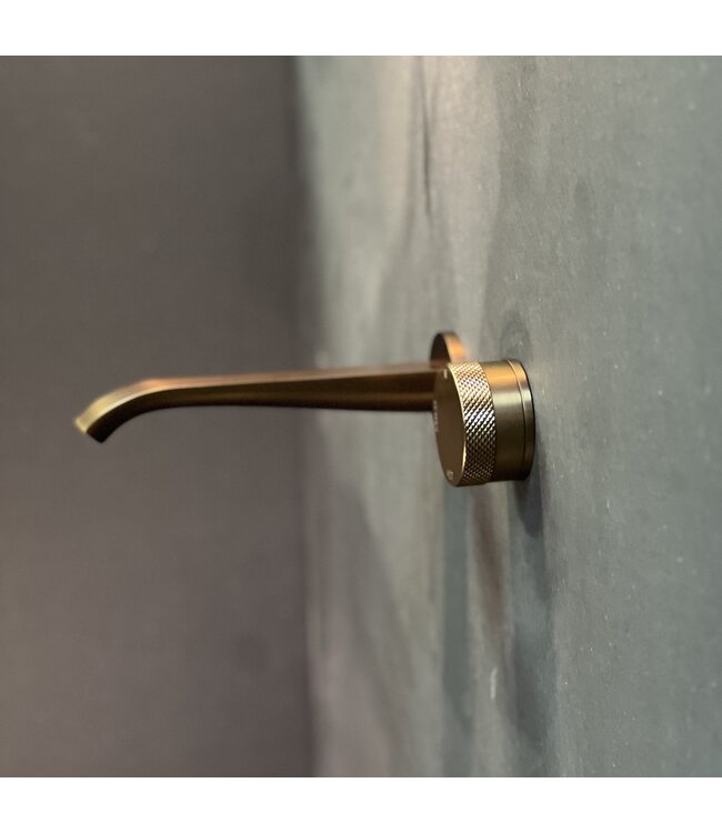 Como Mood 60 inbouw wastafelkraan S-Line rose gold, waterbesparend.