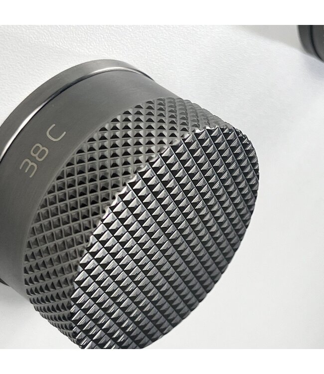 Como Mood 60 Plus douchekraan inbouw gunmetal met handdouche set-2 weg -geborsteld