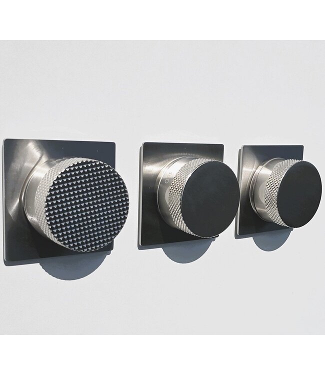 Como Mood 60 Plus douchekraan inbouw thermostaat- 3 weg-chroom