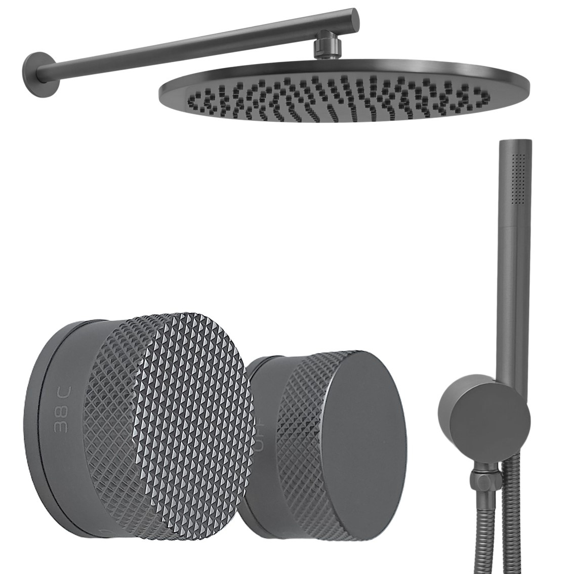 doucheset Mood 60 gunmetal