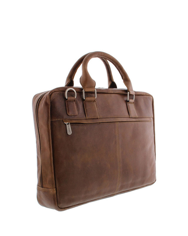 Plevier Plevier Toploader Laptoptas Volnerf Rundleer 17.3" 485