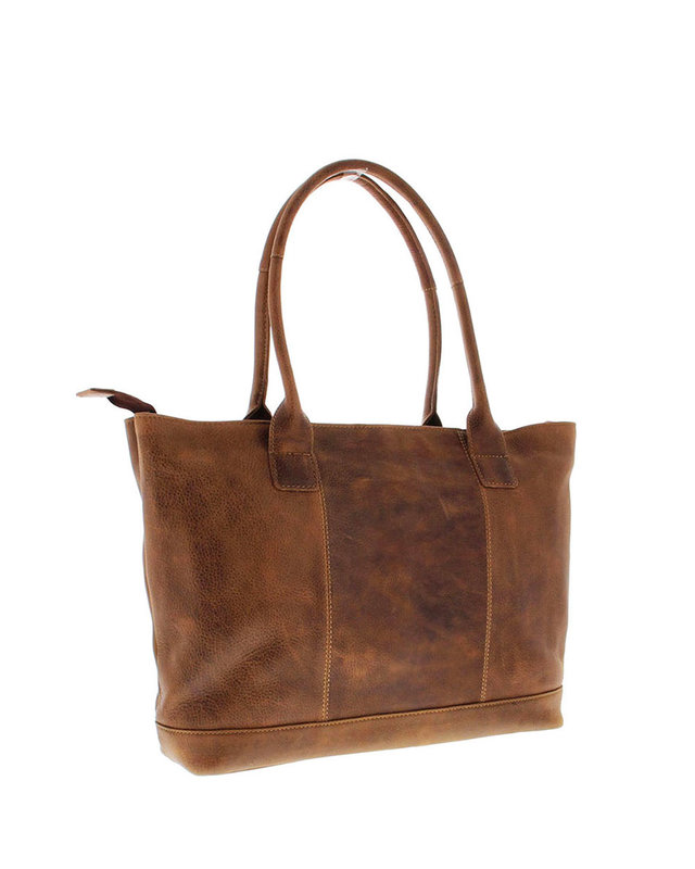 Plevier Businesstas 2-Vaks Rundleer Plevier 481