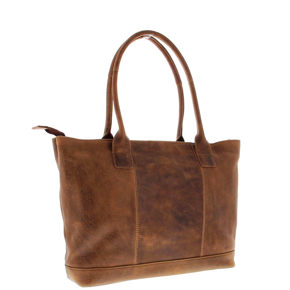 Plevier Businesstas 2-Vaks Rundleer Plevier 481