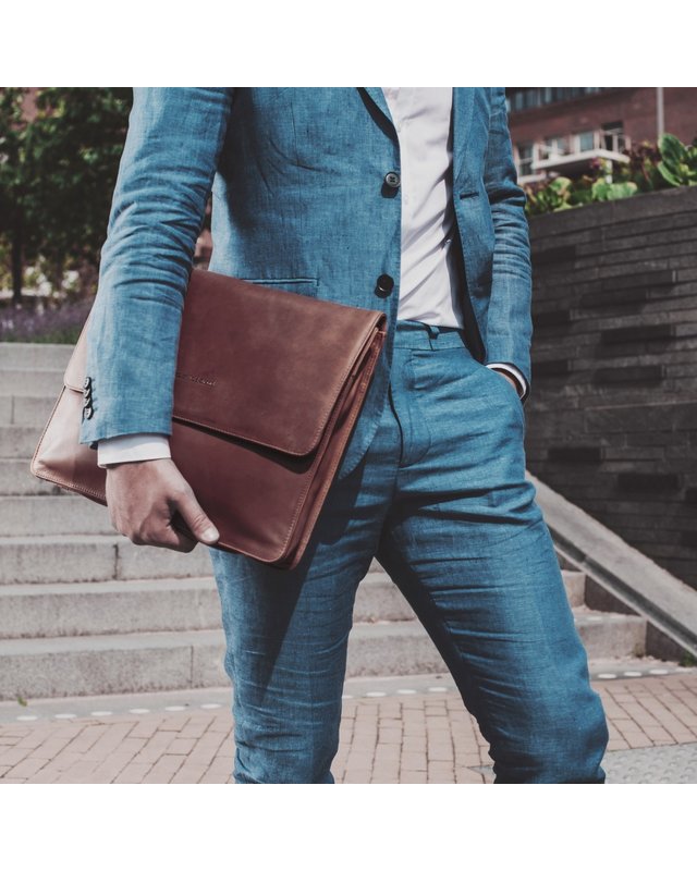 The Chesterfield Brand The Chesterfield Brand Leren Documentenmap Ivery - C40.1036