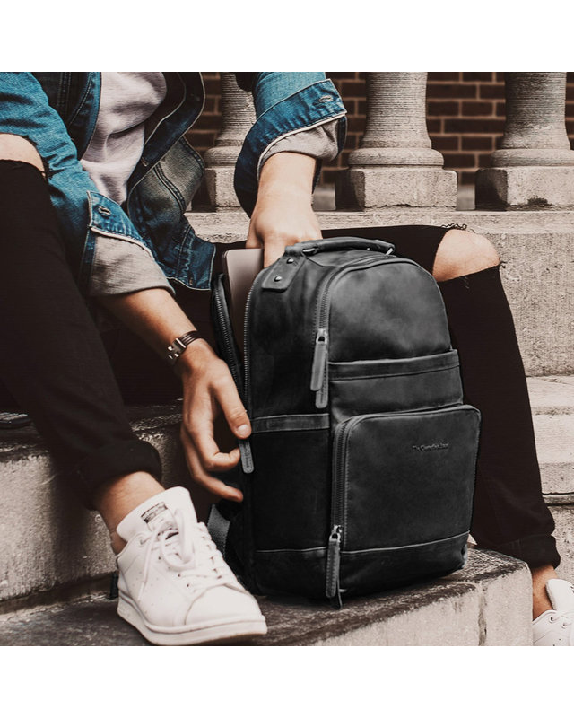 The Chesterfield Brand The Chesterfield Brand Leren Rugzak Austin - C58.0184