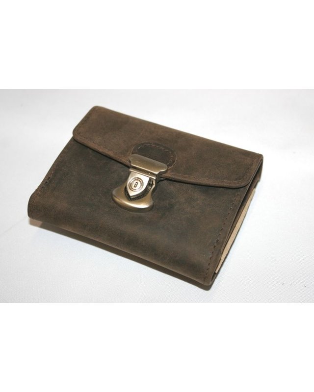 Bear-Design Mini Portomonnee HD7530 Bear Design Donker Bruin