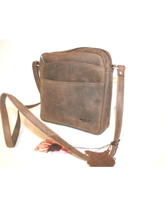 Bear-Design Schoudertas HD6680 Bear Design Donker Bruin