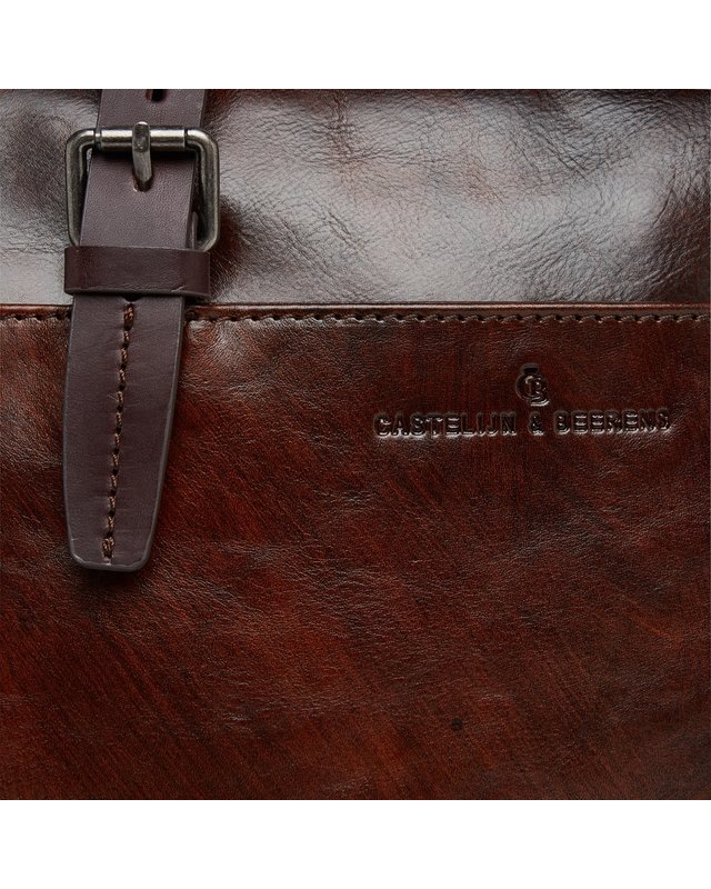 Castelijn & Beerens LAPTOPTAS 15,6" + TABLET RFID | COGNAC | L