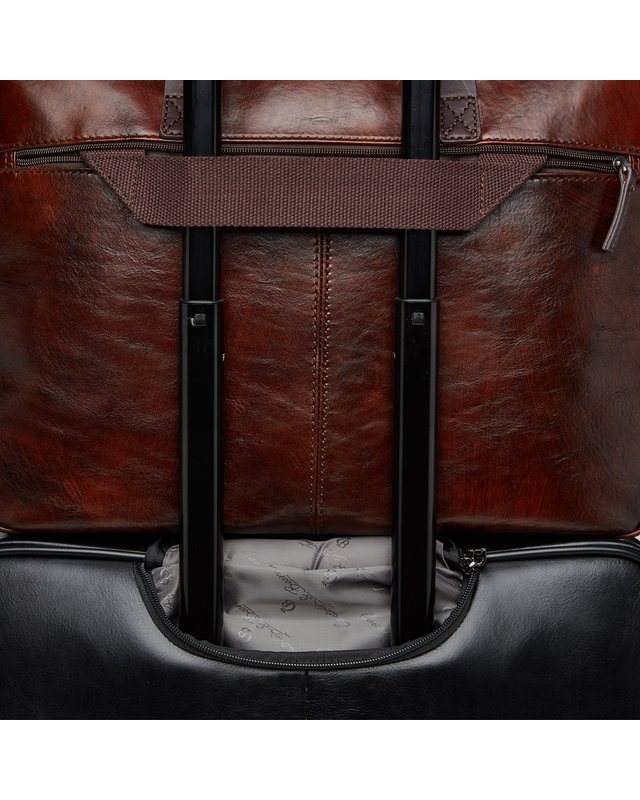 Castelijn & Beerens LAPTOPTAS 15,6" + TABLET RFID | COGNAC | L