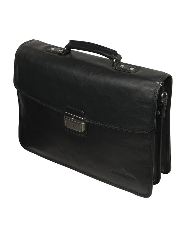 Castelijn & Beerens BACK TO OFFICE Aktetas 2-vaks 689684 CB Zwart