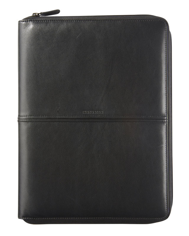 Maverick Zwart A4 schrijfblok/tablet houder met rits (+schrijfblok) Executive Maverick MA-EXE-470