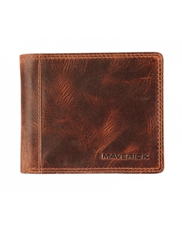 Maverick LEDEREN BILLFOLD ANTI-SKIM