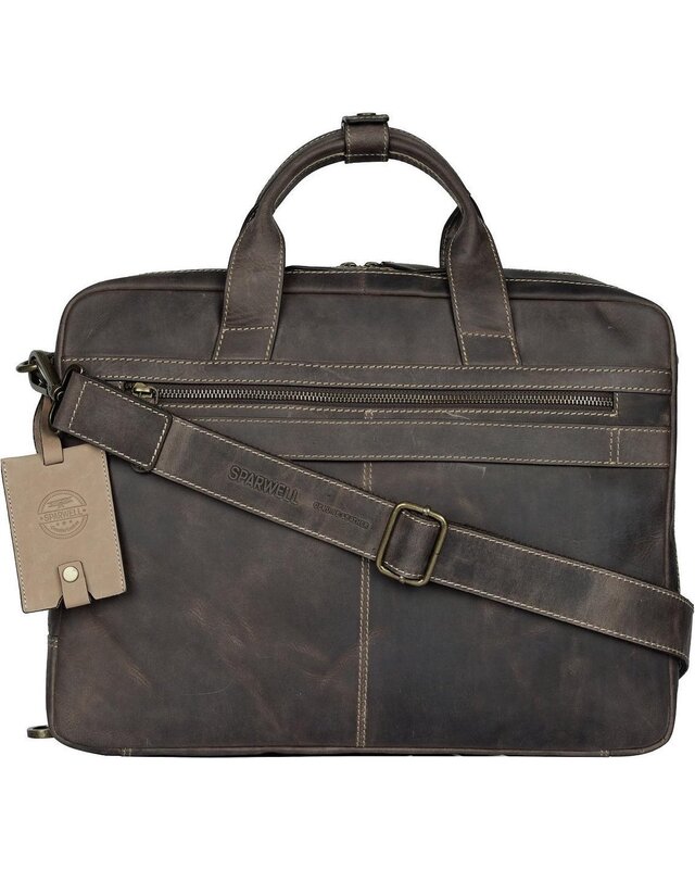 Sparwell PARWELL Thoughtful Thomas Aktetas  7433 - donkerbruin - zwart