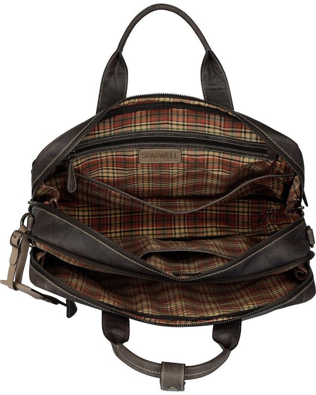 Sparwell PARWELL Thoughtful Thomas Aktetas  7433 - donkerbruin - zwart