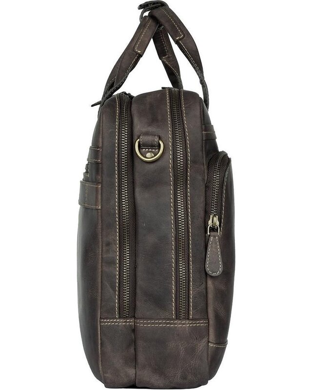 Sparwell PARWELL Thoughtful Thomas Aktetas  7433 - donkerbruin - zwart