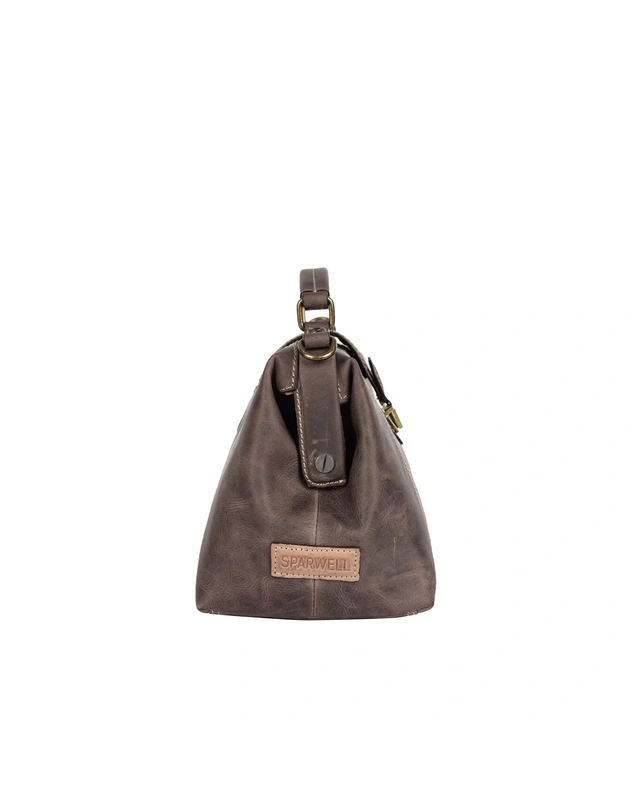 Sparwell SPARWELL Talented Tamara Handtas 7441 - donkerbruin - cognac