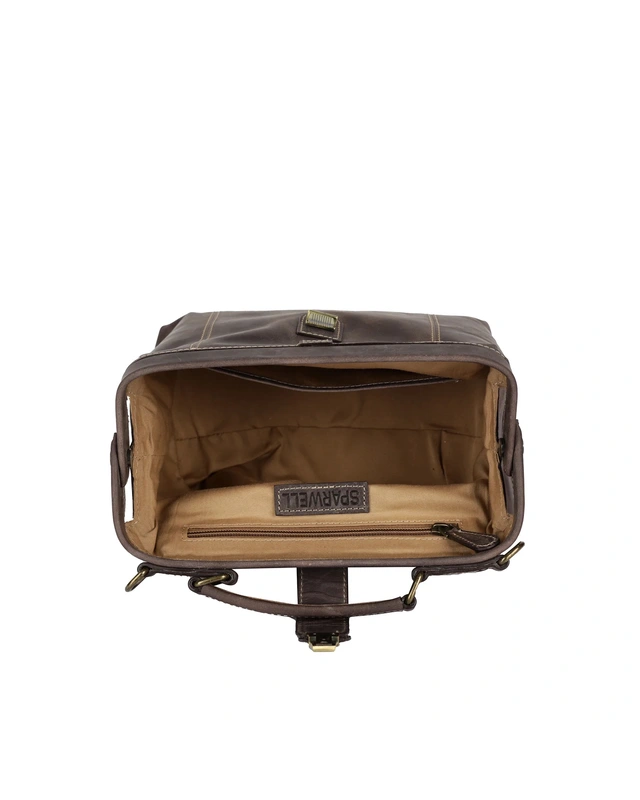 Sparwell SPARWELL Talented Tamara Handtas 7441 - donkerbruin - cognac