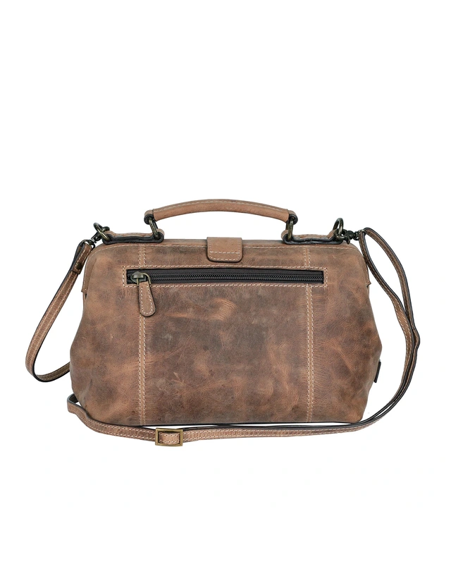 Sparwell SPARWELL Talented Tamara Handtas 7441 - donkerbruin - cognac