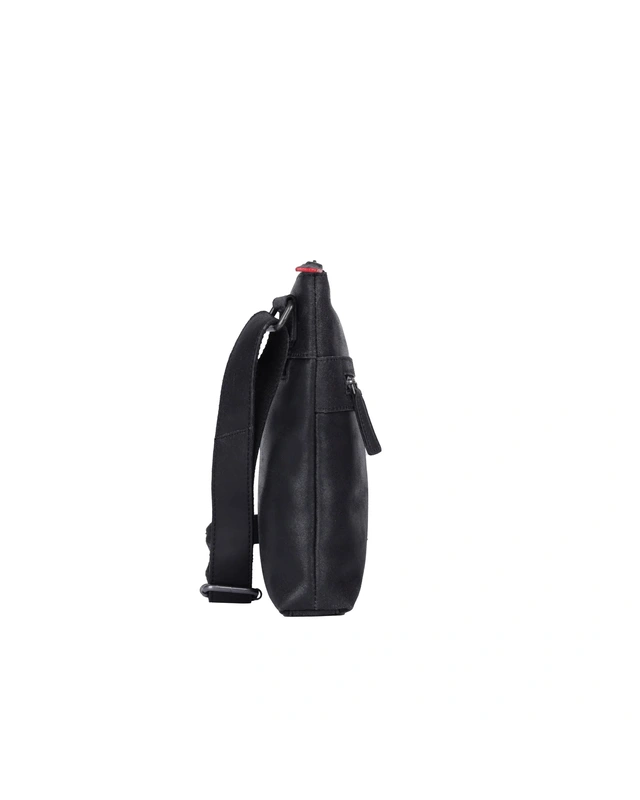 Sparwell SPARWELL Worldly Wilbur Schoudertas 3357 - zwart - cognac