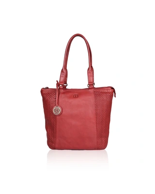 Bellicci  BELLICCI Esther Shopper 8268 - rood - donkerbruin