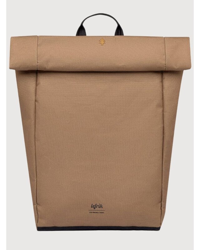 Lefrik LEFRIK Eco Roll Backpack 15" - grijs - camel