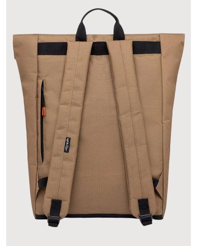 Lefrik LEFRIK Eco Roll Backpack 15" - grijs - camel