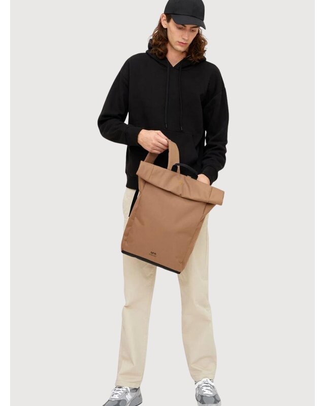 Lefrik LEFRIK Eco Roll Backpack 15" - grijs - camel