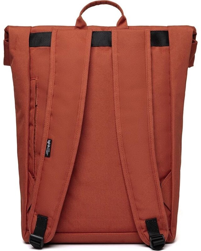 Lefrik LEFRIK Eco Roll Backpack 15,6"  grijs - roest/oranje/bruin