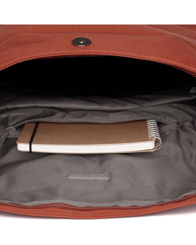 Lefrik LEFRIK Eco Roll Backpack 15,6"  grijs - roest/oranje/bruin