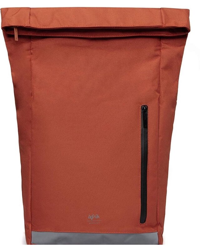 Lefrik LEFRIK Eco Roll Backpack 15,6"  grijs - roest/oranje/bruin