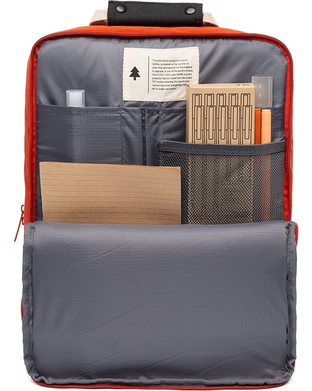 Lefrik LEFRIK Smart Daily Laptop Rugzak - Rust oranje