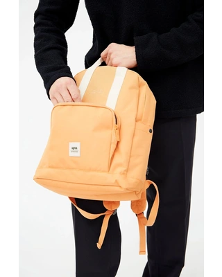 Lefrik LEFRIK Capsule Backpack - crème - oranje/zalm