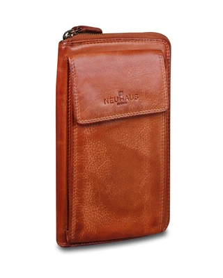 Neuhaus NEUHAUS Telefoontas/ portemonnee N0576 - cognac - grijs