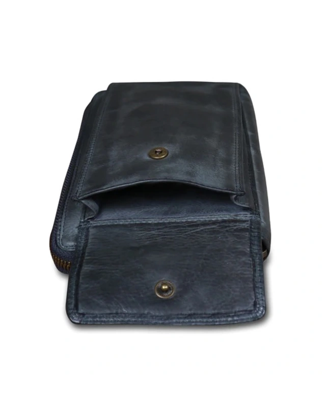 Neuhaus NEUHAUS Telefoontas/ portemonnee N0576 - cognac - grijs