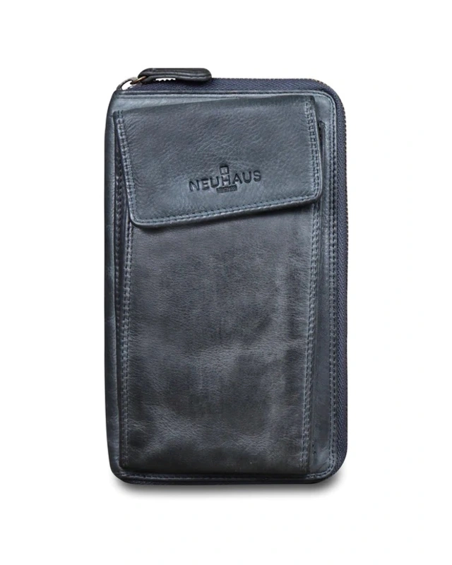 Neuhaus NEUHAUS Telefoontas/ portemonnee N0576 - cognac - grijs