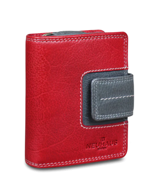 Neuhaus NEUHAUS Portemonnee 1030 rood/grijs