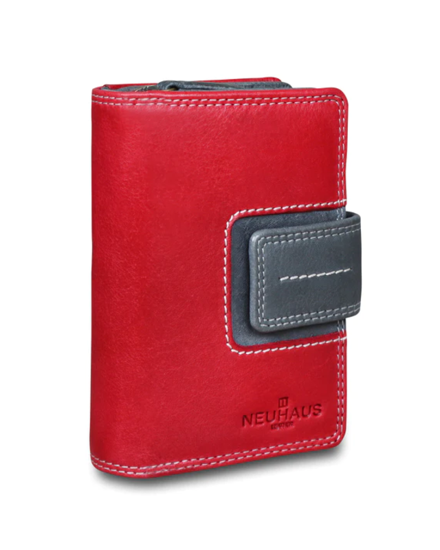 Neuhaus NEUHAUS Portemonnee 1031 rood/grijs