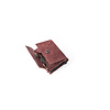FIGURETTA Portemonnee CW-103 Geldvakje - rood -  groen - cognac