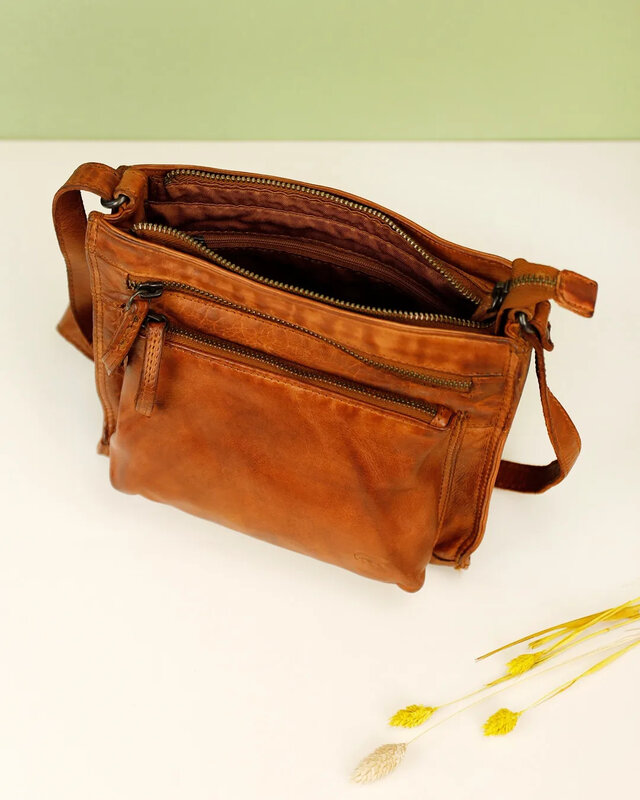 Bear-Design BEAR Crossbody bag Davita CL 42427 - zwart - cognac