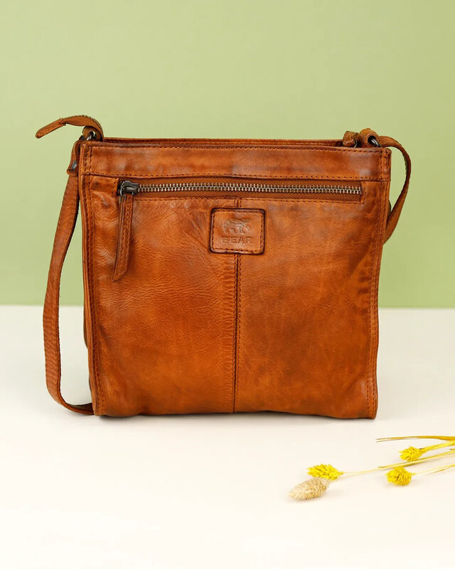 Bear-Design BEAR Crossbody bag Davita CL 42427 - zwart - cognac