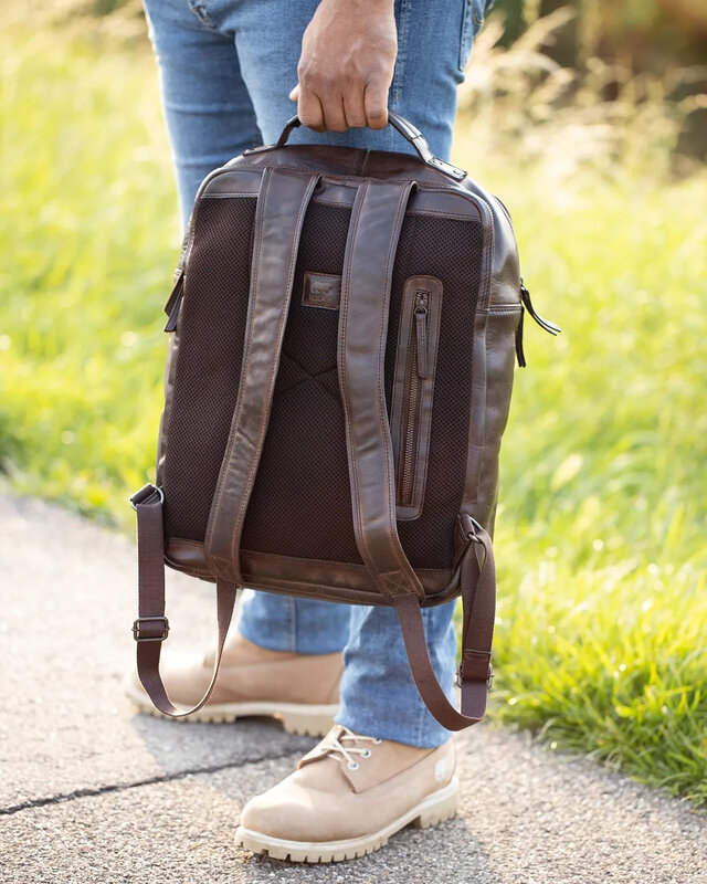 Bear-Design BEAR Rugtas Ties  CL 40848  - zwart - cognac