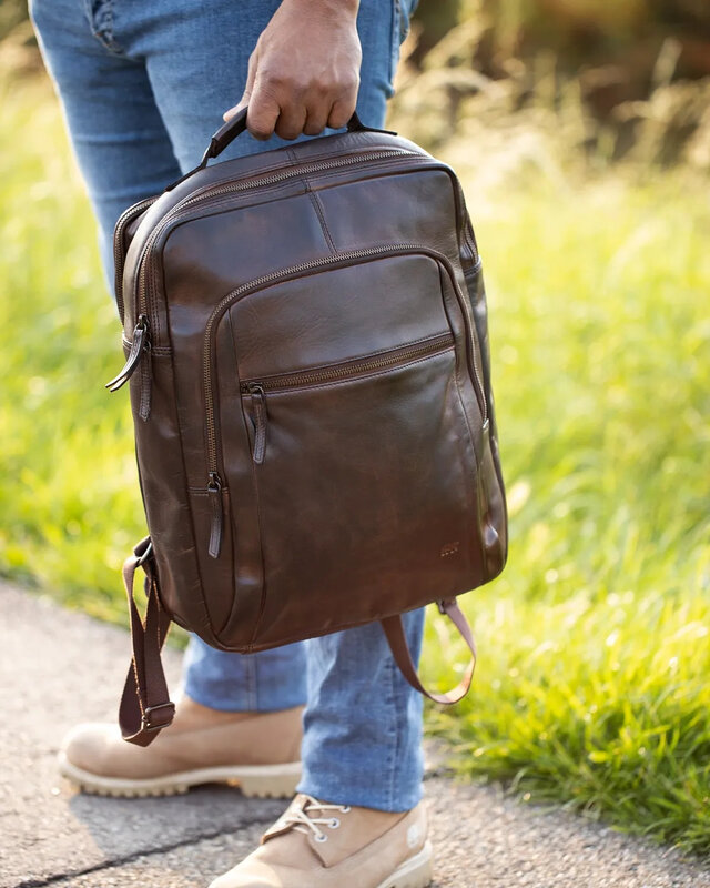 Bear-Design BEAR Rugtas Ties  CL 40848  - zwart - cognac