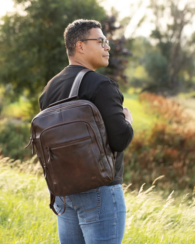 Bear-Design BEAR Rugtas Ties  CL 40848  - zwart - cognac